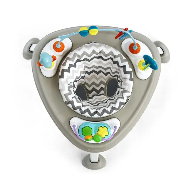 Milly Mally Jumper & Centru de Activitati 360&deg;, Functie Saritor, Inaltime Reglabila, Bounzee Grey
