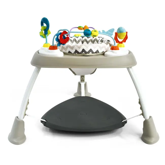 Milly Mally Jumper & Centru de Activitati 360&deg;, Functie Saritor, Inaltime Reglabila, Bounzee Grey