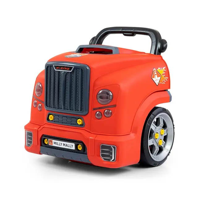 N-GINE &ndash; motor auto demontabil, jucarie educativa STEM (3+), Milly Mally, Red