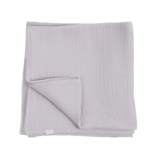 Paturica din muselina Kikka Boo, 120x120 cm ,Grey