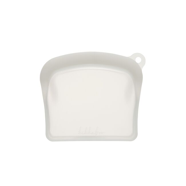 Punga alimentara din silicon reutilizabila, etansa si multifunctionala, 600 ml, Platinum Sand