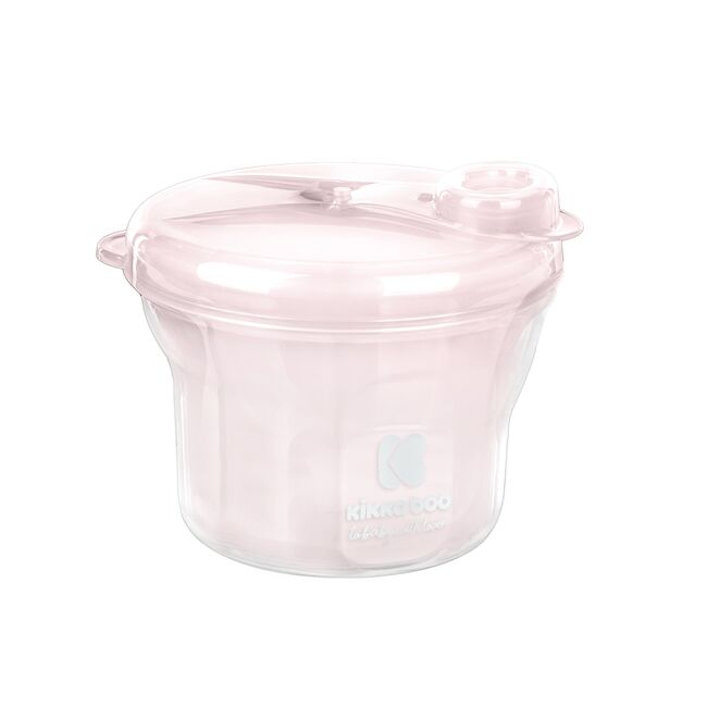 Recipient compartimentat pentru lapte praf sau gustari, 240ml, Light Pink