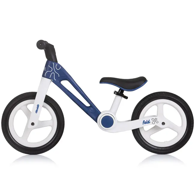 Bicicleta fara pedale pliabila Chipolino Fold X navy HUBDIKFX0251NA