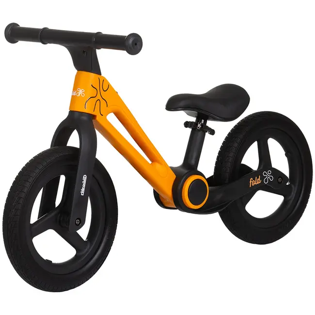 Bicicleta fara pedale pliabila Chipolino Fold X orange HUBDIKFX0253OR