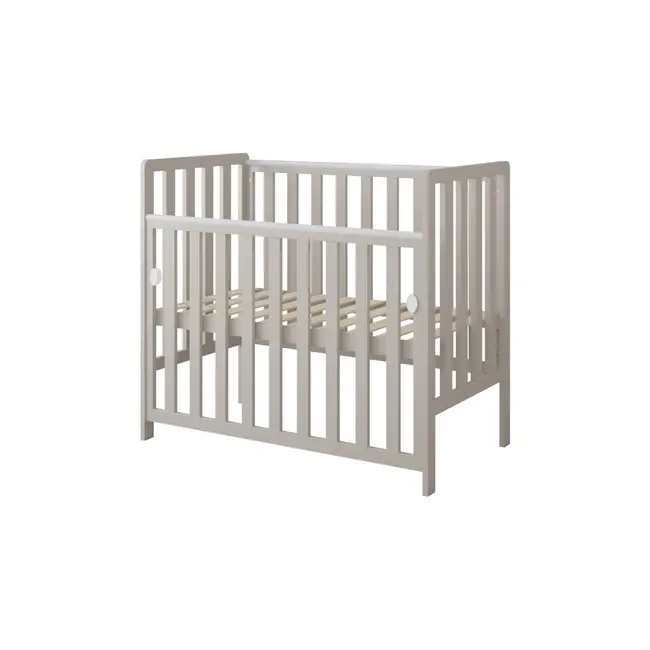 Patut Din Lemn Bambi Casmir 100a 50 Cm Laterala Culisanta    Roti Cu Blocare    Protectie Silicon Pentru Dentitie    En 716-1 Pjbbambi_c