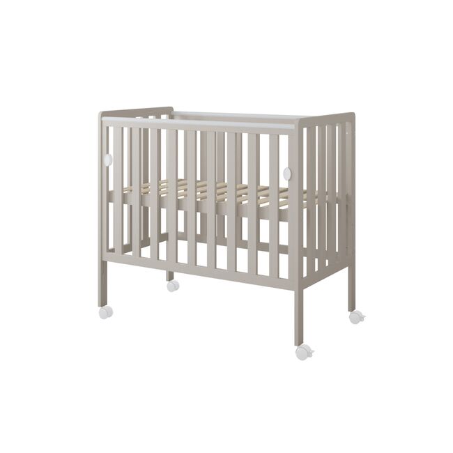 Patut Din Lemn Bambi Casmir 100a 50 Cm Laterala Culisanta    Roti Cu Blocare    Protectie Silicon Pentru Dentitie    En 716-1 Pjbbambi_c