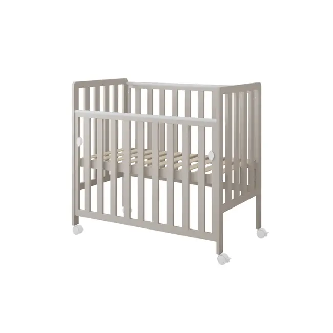 Patut Din Lemn Bambi Casmir 100a 50 Cm Laterala Culisanta    Roti Cu Blocare    Protectie Silicon Pentru Dentitie    En 716-1 Pjbbambi_c