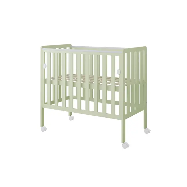 Patut Din Lemn Bambi Menta 100a 50 Cm Laterala Culisanta    Roti Cu Blocare    Protectie Silicon Pentru Dentitie    En 716-1 Pjbbambi_m