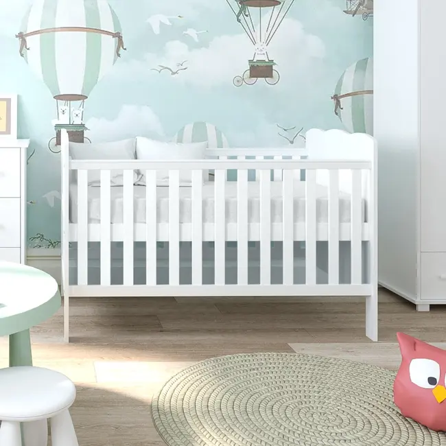 Patut Evolutiv 140x70 Cm Isabel 3in1 ,   Pat Bebe + Junior + Pat Prescolar, Somiera Reglabila + Trepte Detasabile Pjbisabel140_w