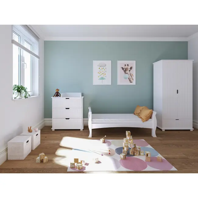 Patut Evolutiv 140x70 Cm Serenity 3in1 ,   Pat Bebe + Junior + Pat Prescolar, Somiera Reglabila Pjbmason140_w