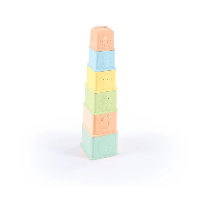 Primul meu turnulet - pastel (6 piese)