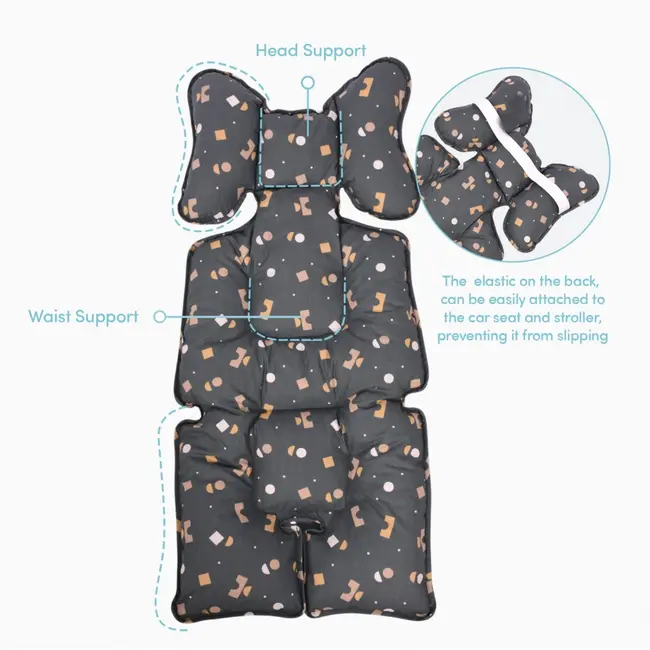 Protectie textila carucior/Scaun auto Geometric SeviBebe BBKSEV_8376-216