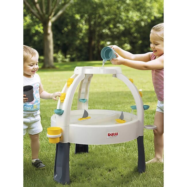 Set masuta activitati pentru apa si nisip - pastel