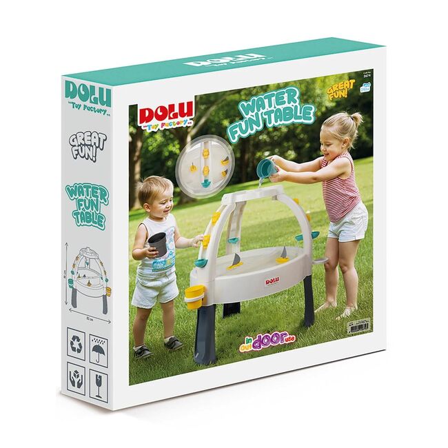 Set masuta activitati pentru apa si nisip - pastel