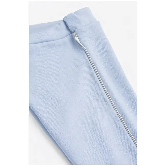 Set nou nascut baiat 5 piese albastru bumbac king bluza pantaloni caciulita trpb0199