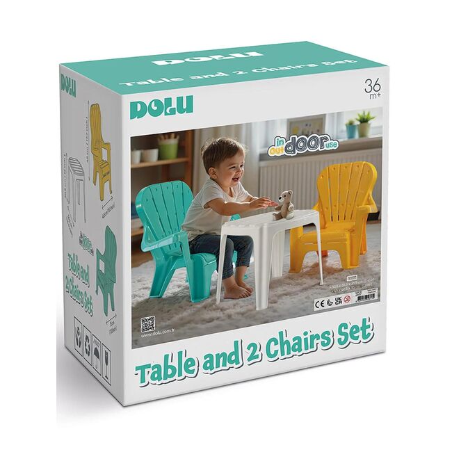 Setul meu de masa cu scaune - pastel