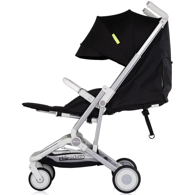 Carucior sport Chipolino Pocket noir HUBLKPC02501NO
