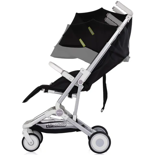 Carucior sport Chipolino Pocket noir HUBLKPC02501NO