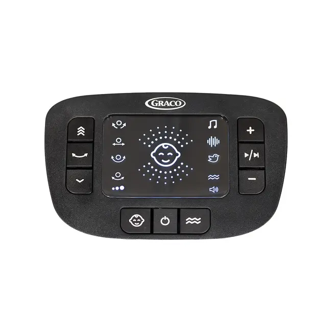 Graco - leagan electric eluma sway cu tehnologie inteligenta de detectare a plansului, pentru bebelusi, alb rori bbb1au999rrieu