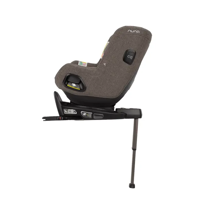 Nuna - set scaun auto rotativ i-size todl next chestnut, 40-105 cm + baza isofix base next i-size pentru todl next, testat adac bbbcs14910cheglset