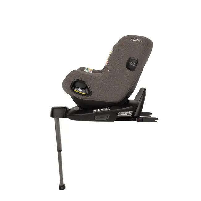 Nuna - set scaun auto rotativ i-size todl next chestnut, 40-105 cm + baza isofix base next i-size pentru todl next, testat adac bbbcs14910cheglset