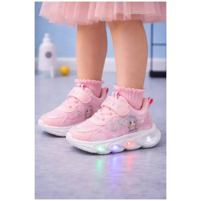 Adidasi cu luminite little cute doll ad30-8-7