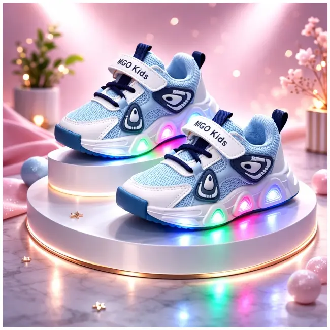 Adidasi cu luminite panda new style adt-19