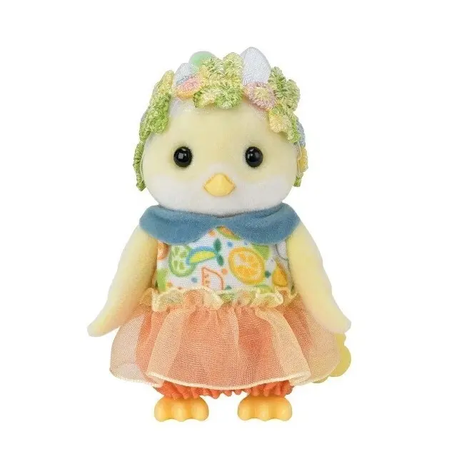 Figurine sylvanian families-familia pasarilor cu portocale sf5860