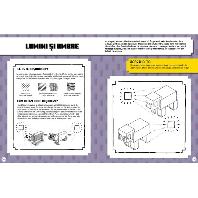 Minecraft. cum sa desenezi - un ghid pas cu pas