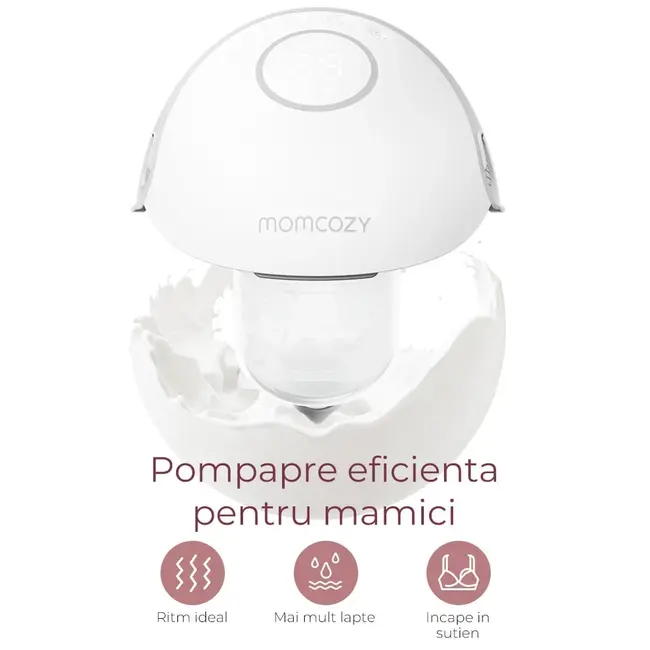 Pompa de san Momcozy Hands-free M6 Red