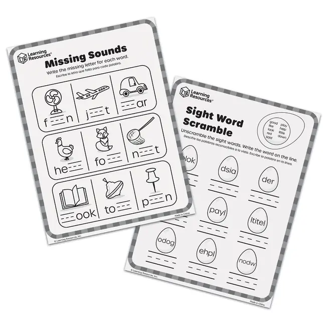 Set activitati educative - invat suntele & citesc (lb.engleza)