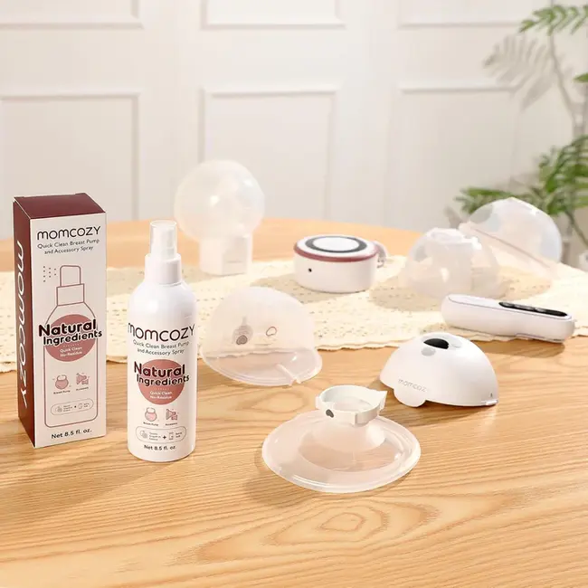 Spray de curatare pentru pompa de san portabila Momcozy