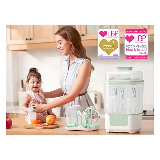 Sterilizator si uscator de biberoane 4 in 1 Momcozy