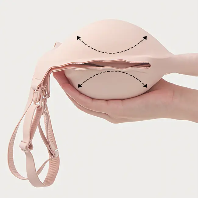 Sutien alaptare floral fara cusaturi cu sustinere Momcozy YN46 Skin M