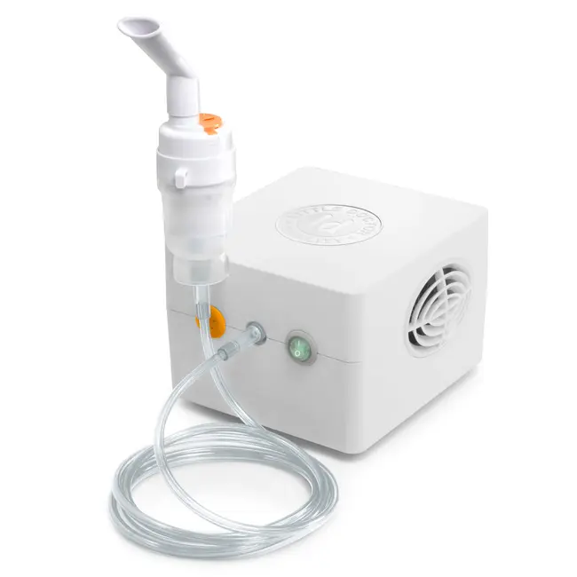 Aparat aerosoli Little Doctor LD-213C, nebulizator cu compresor, 3 moduri de nebulizare, pentru uz casnic si profesional, Alb BITld213c