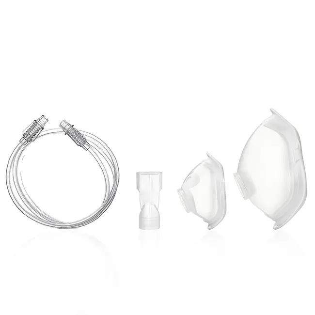 Aparat de aerosoli Novama N, nebulizator cu compresor, functionare continua, sistem de economisire a medicamentului, fabricat fara bisfenol (BPA) si ftalati, masca copii si adulti SoftTouch, mustiuc BITNovamaN