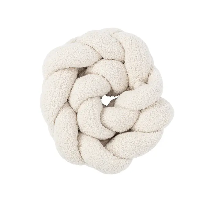 Bumper Impletit Pentru Patut ,   Meowbaby   Bearly Cream 200 Cm , 200 Cm Pjbmbewa0m91