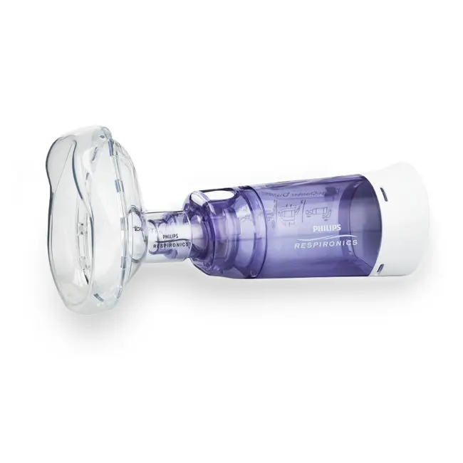 Camera de inhalare Optichamber Diamond, Philips Respironics, cu masca 1-5 ani BITDMSW4LBBM