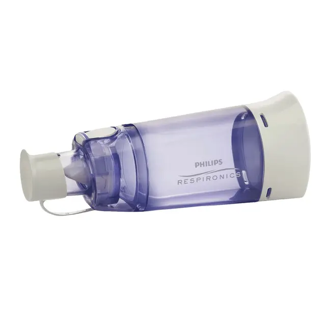 Camera de inhalare Optichamber Diamond, Philips Respironics, masca 5 ani - adulti BIToptichamber5