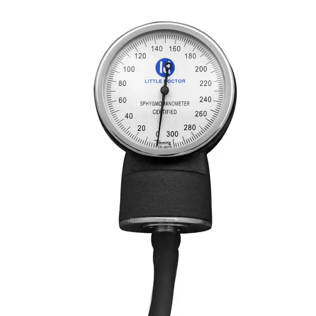 Tensiometru mecanic Little Doctor LD 60, stetoscop atasat, manseta 33-46 cm, manometru din metal BITld60