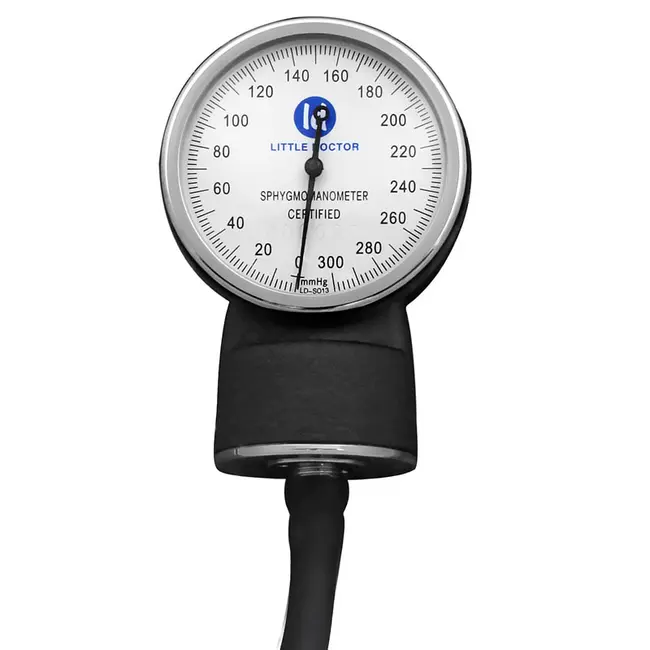 Tensiometru mecanic Little Doctor LD 71A, profesional, stetoscop atasat, manometru din metal BITld71a