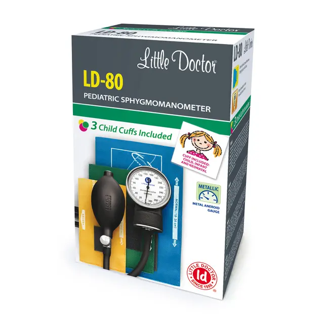 Tensiometru mecanic Little Doctor LD 80, pentru copii si nou-nascuti, fara stetoscop BITld80
