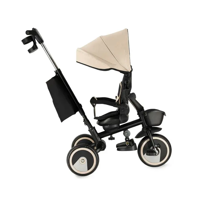 Tricicleta Multifunctionala 3 in 1 cu scaun reversibil, Momi ivi - Beige KRTROTR00013