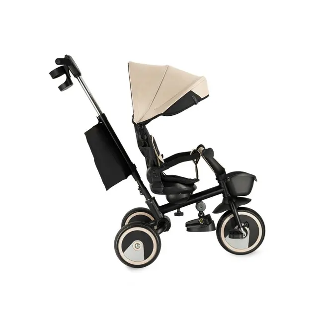 Tricicleta Multifunctionala 3 in 1 cu scaun reversibil, Momi ivi - Beige KRTROTR00013