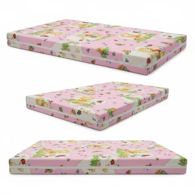 Saltea SmartNest 127x63x12 cm in 5 straturi pentru paturi copii 2-6