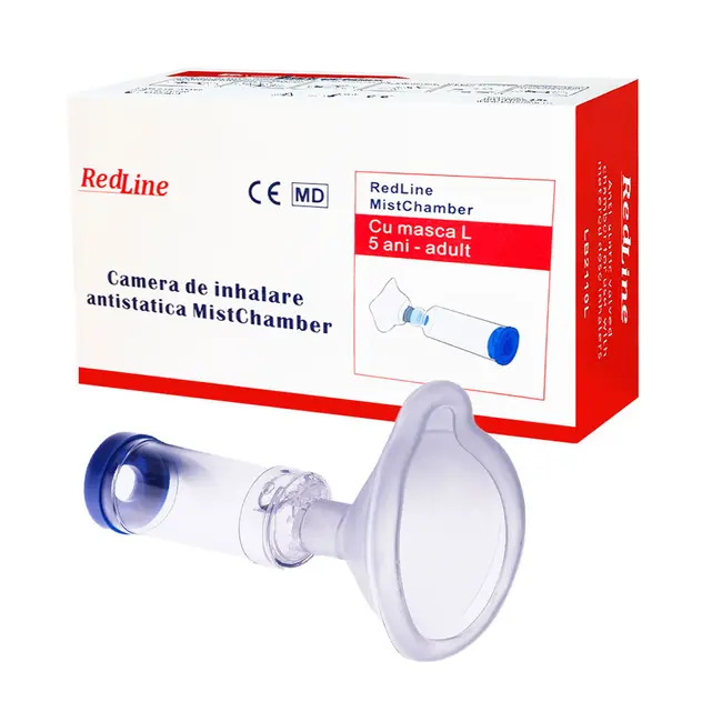 Camera de inhalare RedLine MistChamber, masca adulti BITmistchamberL