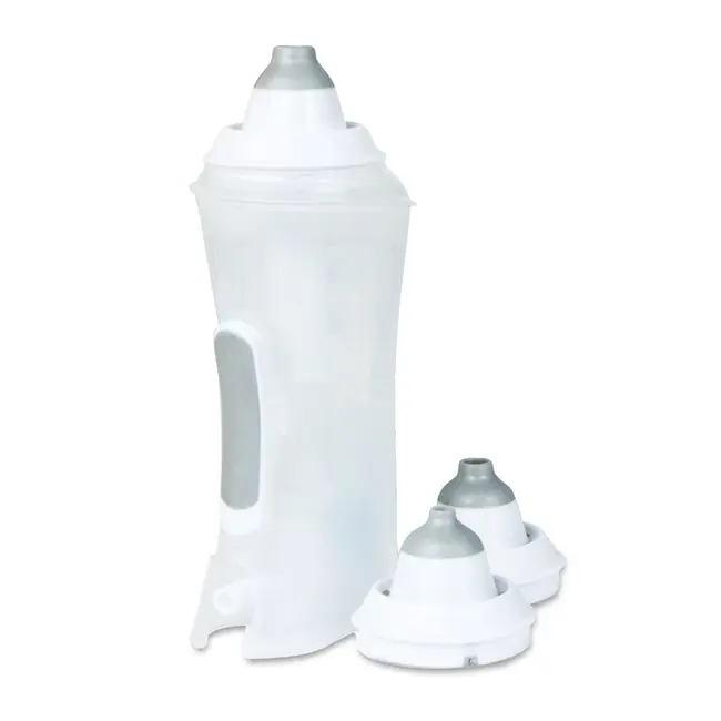 Irigator nazal FLAEM Rhino Clear Ergo Plus compatibil cu aparatele de aerosoli cu compresor, pentru curatarea cailor nazale BITrhinoclearergo