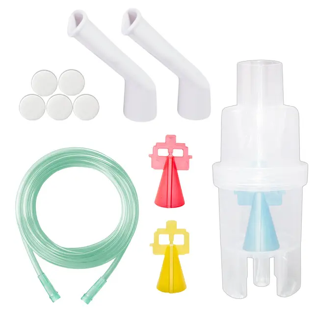 Kit nebulizare Little Doctor basic, 3 dispensere, particule variabile, pentru aparate de aerosoli cu compresor BITkitldbasic