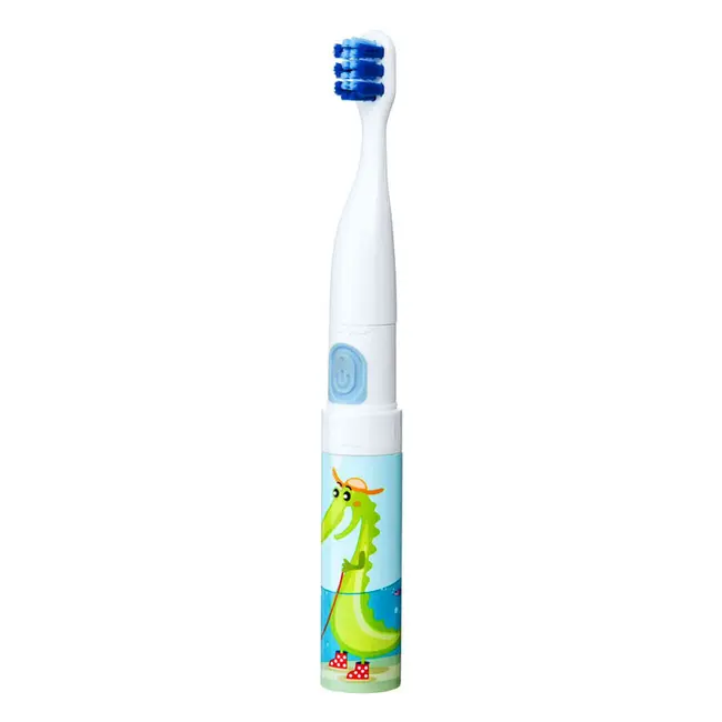 Periuta de dinti electrica VITAMMY Smile, pentru copii 3 +, cutie travel, Animatie Crocodil BITsmilecrocodil