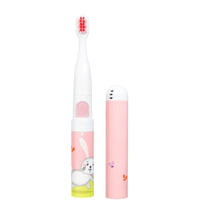 Periuta de dinti electrica VITAMMY Smile, pentru copii 3 +, cutie travel, Animatie Iepuras BITsmileiepure